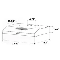 Contempo Unterbau-Dunstabzugshaube 60cm 175m³/h LED Edelstahl Acryl 19 Contempo Unterbau-Dunstabzugshaube 60cm 175m³/h LED Edelstahl Acryl -Bestes Haushaltsgeräte Geschäft 10033470 uk 0009 logo