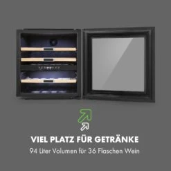 Vinsider 36 Weinkühlschrank 2 Kühlzonen 5-22°C 85l Edelstahl 12 Vinsider 36 Weinkühlschrank 2 Kühlzonen 5-22°C 85l Edelstahl -Bestes Haushaltsgeräte Geschäft 10033682 de 0004 logo