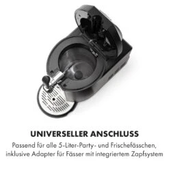 Beerkules Bierzapfanlage 5l Fässer Kompressor 120W Cooling: 4h -Bestes Haushaltsgeräte Geschäft 10033689 de 0005 logo