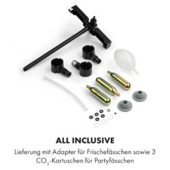 Beerkules Bierzapfanlage 5l Fässer Kompressor 120W Cooling: 4h -Bestes Haushaltsgeräte Geschäft 10033689 de 0009 logo