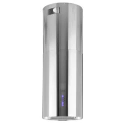 Beretta Inselabzugshaube Ø35cm Ab-/Umluft 650m³/h LED Edelstahl