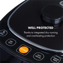 Hot Spring Plus Heißwasserspender 5l Edelstahl-Wassertank 45-95 °C 10 Hot Spring Plus Heißwasserspender 5l Edelstahl-Wassertank 45-95 °C -Bestes Haushaltsgeräte Geschäft 10033753 yy 0003 logo Klarstein Hot Spring Heisswasserspender schwarz