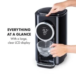 Hot Spring Plus Heißwasserspender 5l Edelstahl-Wassertank 45-95 °C 11 Hot Spring Plus Heißwasserspender 5l Edelstahl-Wassertank 45-95 °C -Bestes Haushaltsgeräte Geschäft 10033753 yy 0004 logo Klarstein Hot Spring Heisswasserspender schwarz