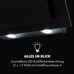 Athena Dunstabzugshaube 60cm Abluft: 350 M³/h LED Schwarz 17 Athena Dunstabzugshaube 60cm Abluft: 350 M³/h LED Schwarz -Bestes Haushaltsgeräte Geschäft 10033766 de 0007 logo