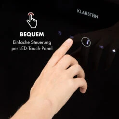 Laurel 90 Dunstabzugshaube 90cm Abluft: 350 M³/h LED Touch Schwarz -Bestes Haushaltsgeräte Geschäft 10033768 de 0003 logo
