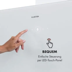 Laurel 90 Dunstabzugshaube 90cm Abluft: 350 M³/h LED Touch Weiß -Bestes Haushaltsgeräte Geschäft 10033769 de 0003 logo