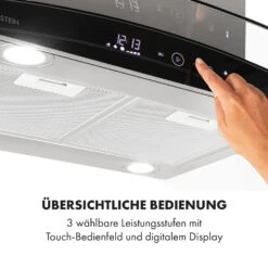 Colette Dunstabzugshaube 90cm 600m³/h EEK A Edelstahl Silber -Bestes Haushaltsgeräte Geschäft 10033776 de 0004 logo