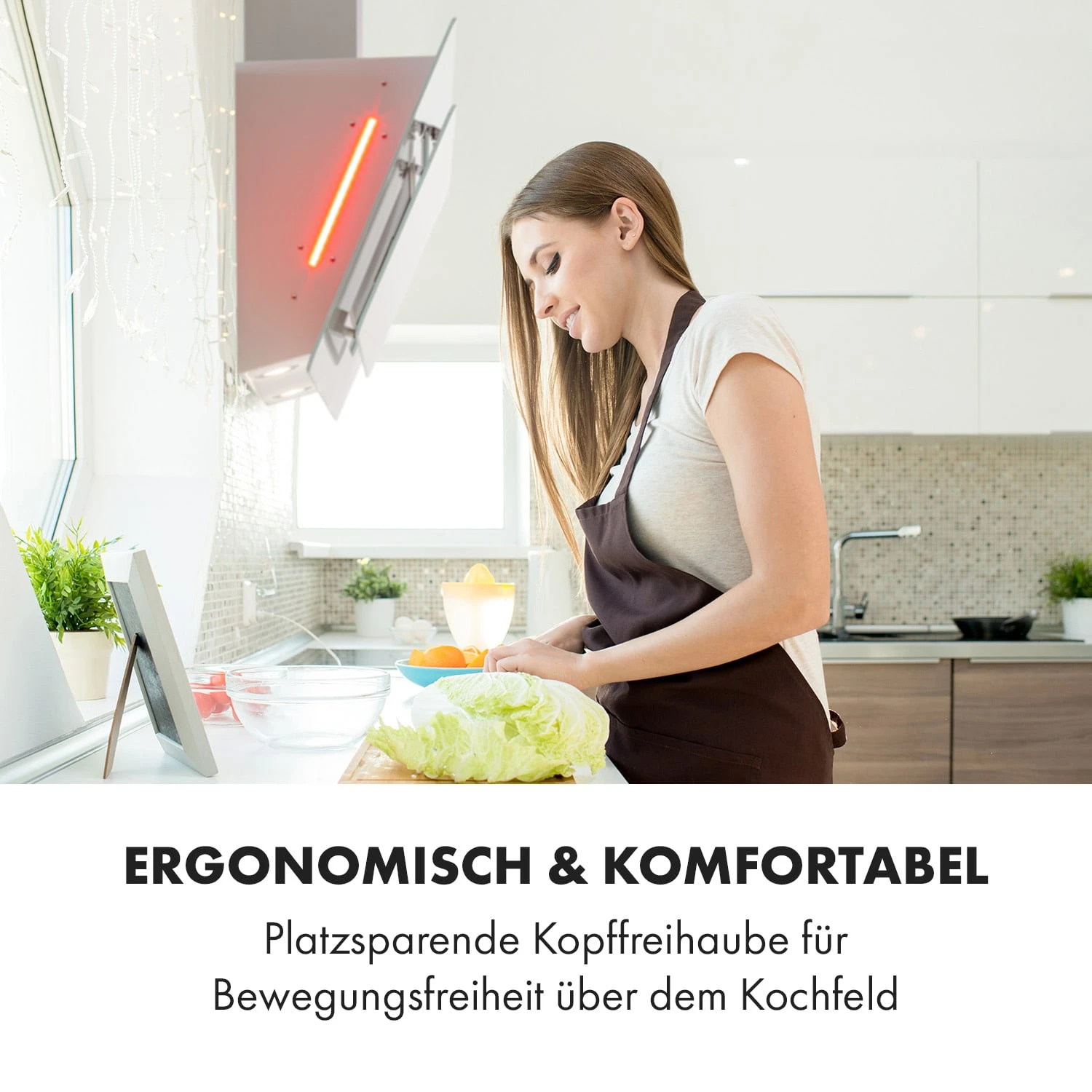 Helena 60 Dunstabzugshaube 595 M³/h LED-Display Weiß 7 Helena 60 Dunstabzugshaube 595 M³/h LED-Display Weiß – Bild 7