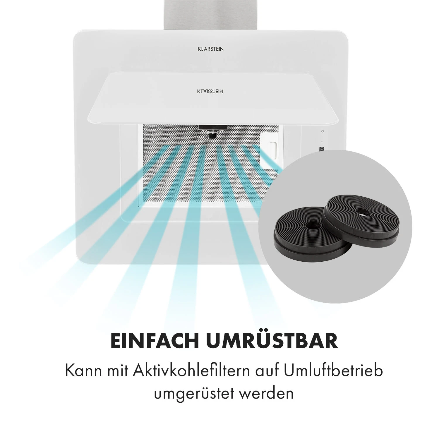 Helena 60 Dunstabzugshaube 595 M³/h LED-Display Weiß 8 Helena 60 Dunstabzugshaube 595 M³/h LED-Display Weiß – Bild 8
