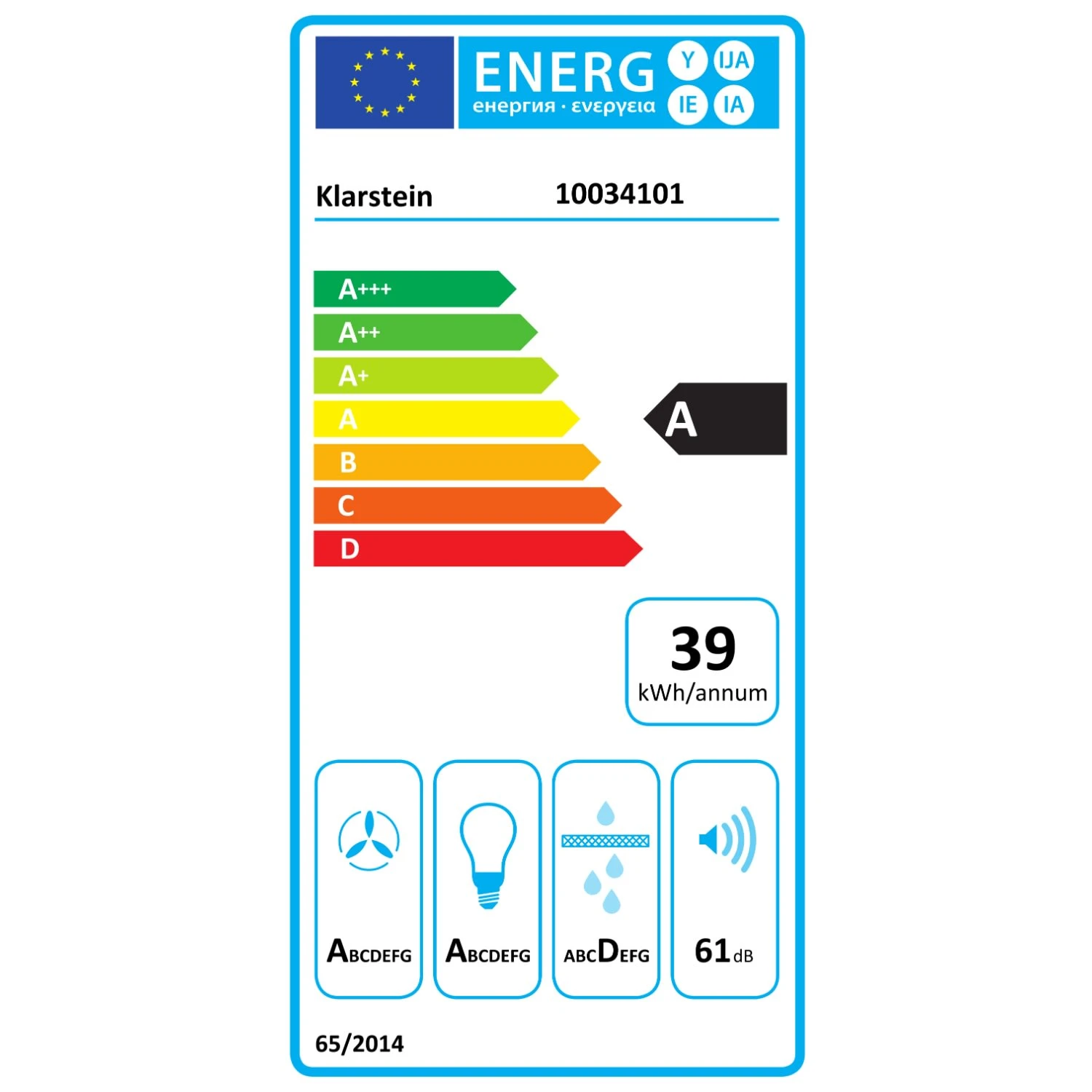 Helena 60 Dunstabzugshaube 595 M³/h LED-Display Weiß 10 Helena 60 Dunstabzugshaube 595 M³/h LED-Display Weiß – Bild 10