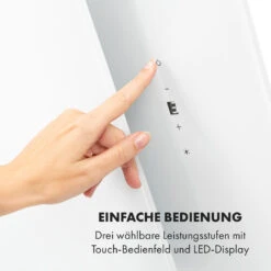 Helena 90 Dunstabzugshaube 595 M³/h LED-Display Weiß -Bestes Haushaltsgeräte Geschäft 10034103 de 0004 logo