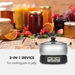 Jam Session Marmeladen- Und Geleekocher 1000W 2 Automatikprogramme 11 Jam Session Marmeladen- Und Geleekocher 1000W 2 Automatikprogramme -Bestes Haushaltsgeräte Geschäft 10034109 yy 0003 logo Klarstein Jam Session Marmeladen und Geleekocher