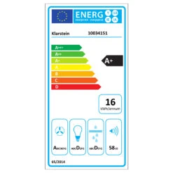 Mirage 60 Dunstabzugshaube 550 M³/h Touch-Panel Ambient EEC A++ Weiß 21 Mirage 60 Dunstabzugshaube 550 M³/h Touch-Panel Ambient EEC A++ Weiß -Bestes Haushaltsgeräte Geschäft 10034151 energy label