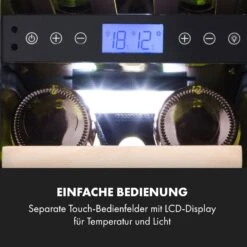 Vinovilla 17 Built-In Duo Weinkühlschrank 53l 17 Fl. 2 Zonen Glastür -Bestes Haushaltsgeräte Geschäft 10034154 de 0004 logo