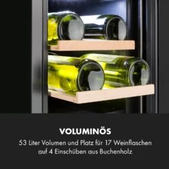 Vinovilla 17 Built-In Duo Weinkühlschrank 53l 17 Fl. 2 Zonen Glastür -Bestes Haushaltsgeräte Geschäft 10034154 de 0005 logo