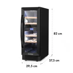 Vinovilla 17 Built-In Duo Weinkühlschrank 53l 17 Fl. 2 Zonen Glastür -Bestes Haushaltsgeräte Geschäft 10034154 yy 0008 logo