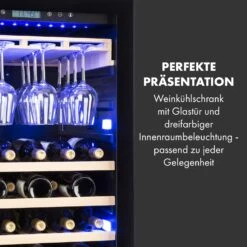 Vinovilla Grande 165 Built-in Uno Onyx Weinkühlschrank 433 Ltr 165 Fl. -Bestes Haushaltsgeräte Geschäft 10034156 de 0006 logo