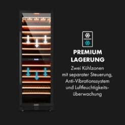 Vinovilla Grande 162 Built-in Duo Onyx Weinkühlschrank 425 Ltr 162 Fl. -Bestes Haushaltsgeräte Geschäft 10034157 de 0007 logo