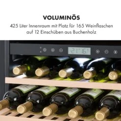 Vinovilla Grande 162 Built-in Duo Onyx Weinkühlschrank 425 Ltr 162 Fl. -Bestes Haushaltsgeräte Geschäft 10034157 de 0008 logo