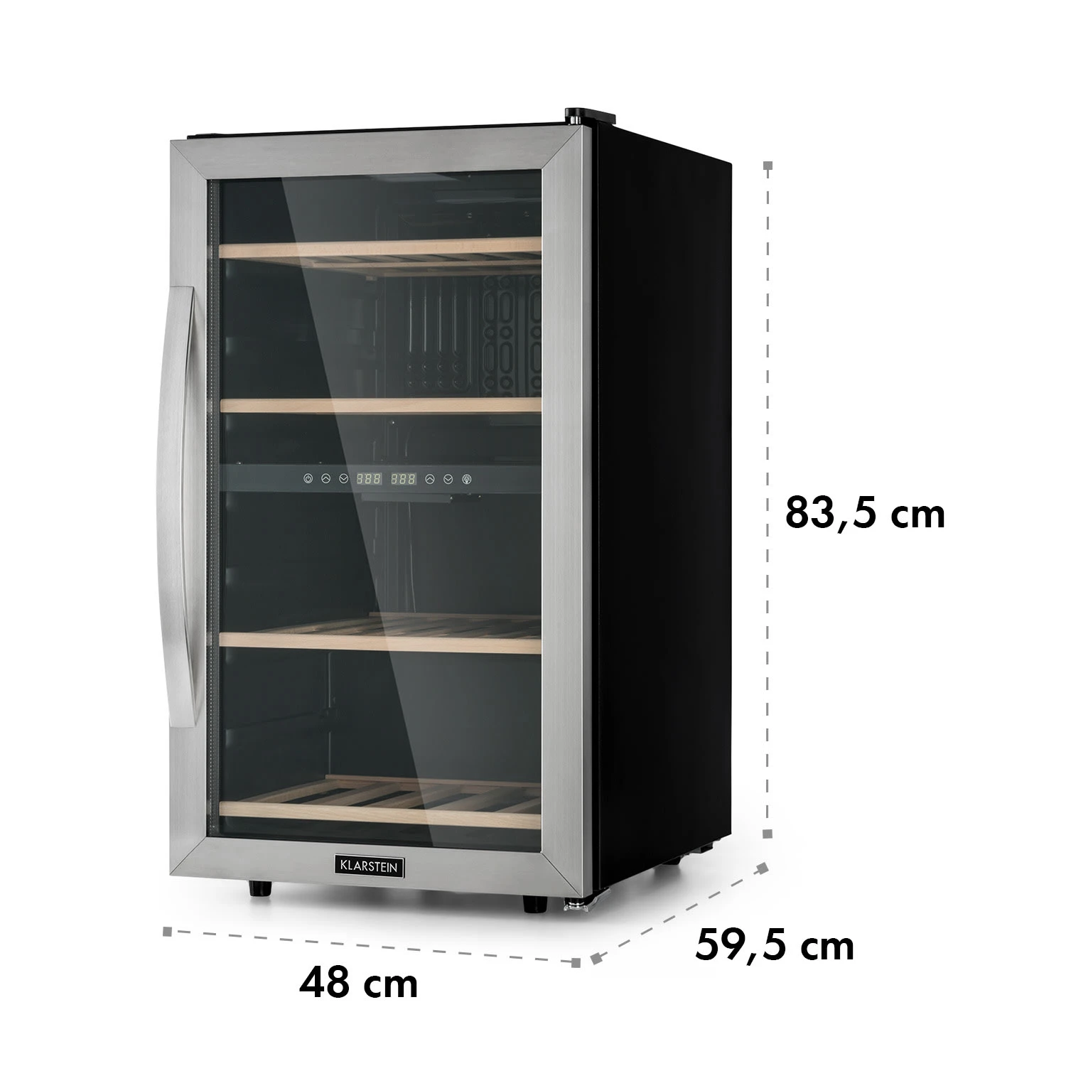 Vinamour 45 DuoWeinkühlschrank 2 Zonen 118 Ltr / 45 Fl 5-18 °C 9 Vinamour 45 DuoWeinkühlschrank 2 Zonen 118 Ltr / 45 Fl 5-18 °C – Bild 9
