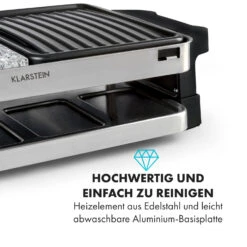 Sirloin Raclette 1500W Aluminium / Stein 8 Personen Kontroll-LED -Bestes Haushaltsgeräte Geschäft 10034275 de 0003 logo
