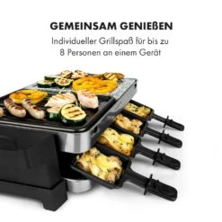 Sirloin Raclette 1500W Aluminium / Stein 8 Personen Kontroll-LED -Bestes Haushaltsgeräte Geschäft 10034275 de 0005 logo