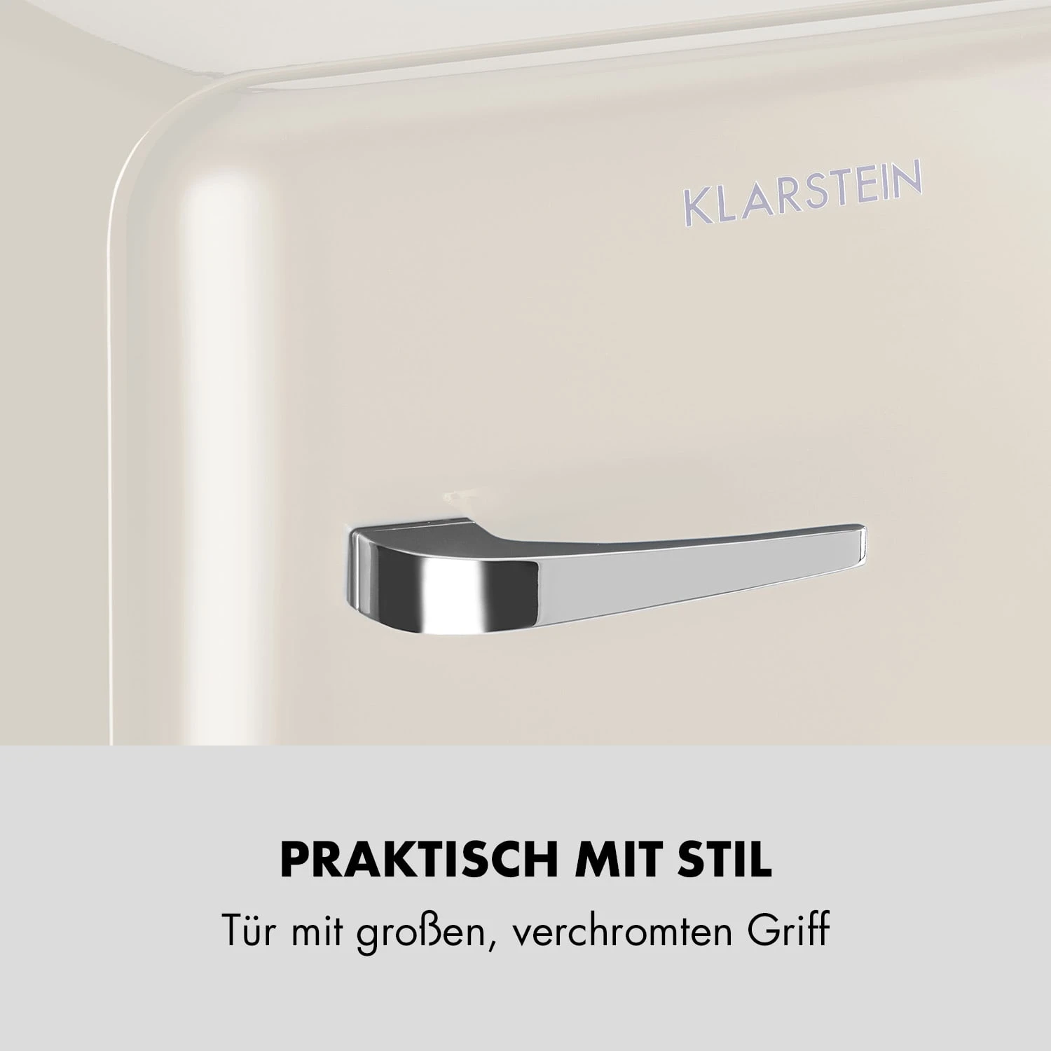 Audrey Mini Retro-Kühlschrank 48l 2 Ebenen 4 Audrey Mini Retro-Kühlschrank 48l 2 Ebenen – Bild 4