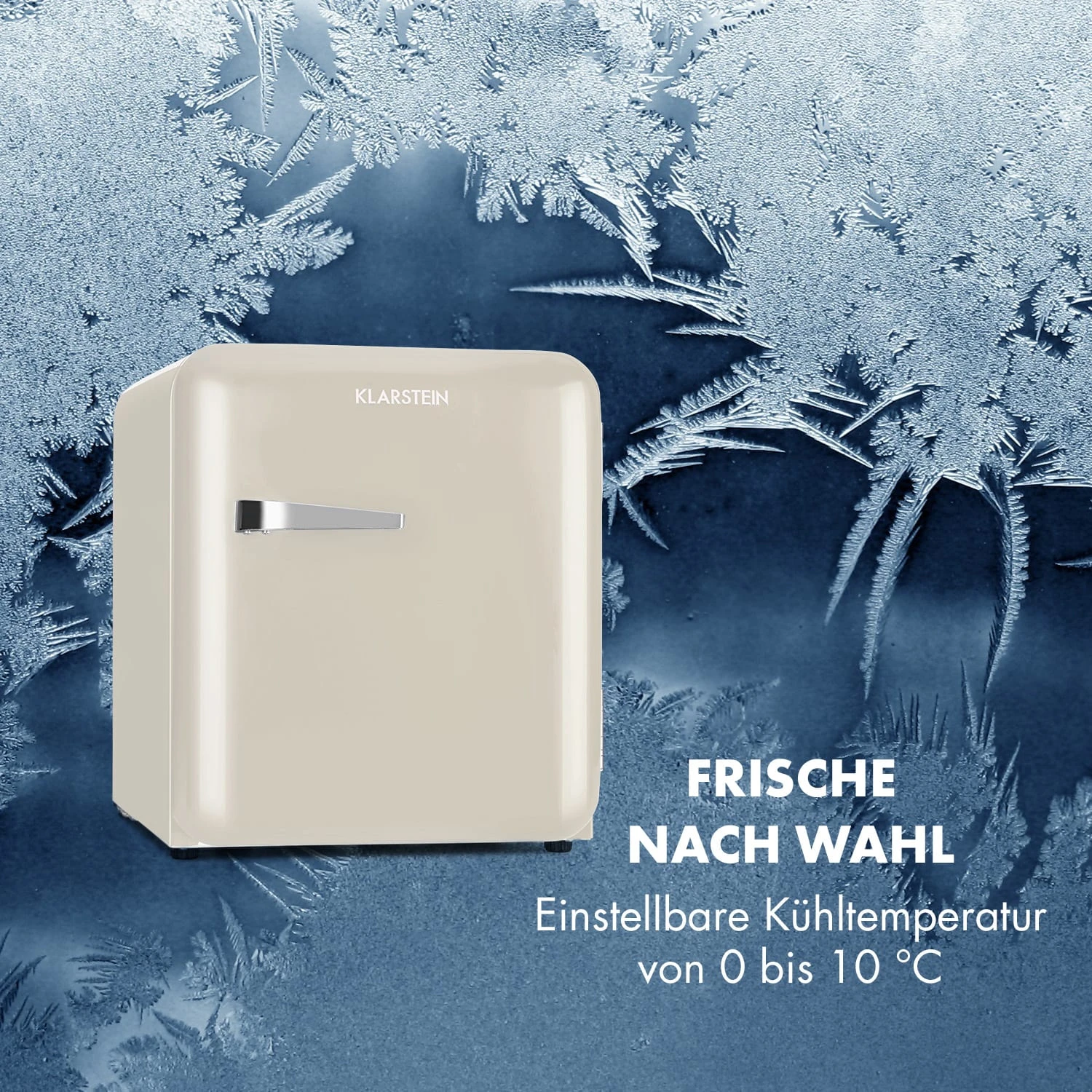 Audrey Mini Retro-Kühlschrank 48l 2 Ebenen 8 Audrey Mini Retro-Kühlschrank 48l 2 Ebenen – Bild 8