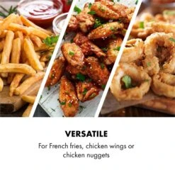 AeroVital Cube Chef Heißluftfritteuse Frittierkorb Zubehör Edelstahl -Bestes Haushaltsgeräte Geschäft 10034407 yy 0003 logo Klarstein AeroVital Cube Chef Frittierkorb