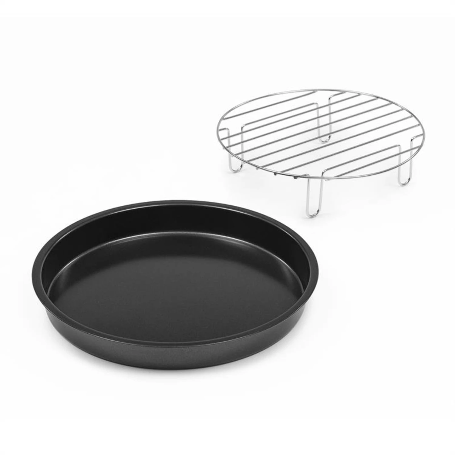 AeroVital Cube Chef Pizzateller Hoher Grilleinsatz Zubehör Edelstahl 1 AeroVital Cube Chef Pizzateller Hoher Grilleinsatz Zubehör Edelstahl