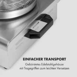 Wurstfabrik 450 Hot Dog Maker 450W 5L 30-100°C Glas Edelstahl -Bestes Haushaltsgeräte Geschäft 10034450 de 0006 logo