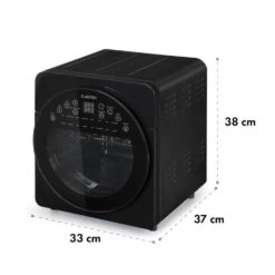 AeroVital Easy Touch Heißluftfritteuse 1700W 14l Timer 16 Programme Schwarz -Bestes Haushaltsgeräte Geschäft 10034452 yy 0008 logo Klarstein AeroVital easy touch Fritteuse schwarz