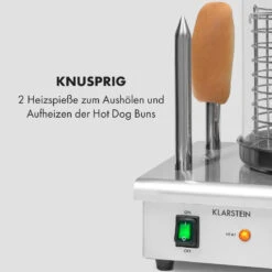 Wurstfabrik Pro 550 Hot Dog Maker 550W 2 Spieße 5L 30-100°C Edelstahl -Bestes Haushaltsgeräte Geschäft 10034453 de 0005 logo