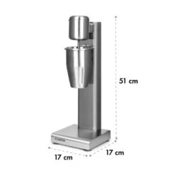 Kraftpaket Milchshake-Mixer Proteinshake 80W Edelstahl Silber 17 Kraftpaket Milchshake-Mixer Proteinshake 80W Edelstahl Silber -Bestes Haushaltsgeräte Geschäft 10034456 yy 0009 logo Klarstein Kraftpaket Pro Milchshake Mixer 80W