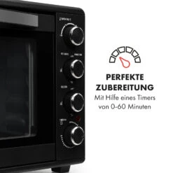 Masterchef 60 Mini-Backofen 60l 2000W 100-230 °C Timer Schwarz 13 Masterchef 60 Mini-Backofen 60l 2000W 100-230 °C Timer Schwarz -Bestes Haushaltsgeräte Geschäft 10034498 de 0005 logo