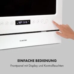 Azuria Geschirrspülmaschine 1380W 6,5L 6 Gedecke Schwarze Glasfront -Bestes Haushaltsgeräte Geschäft 10034510 de 0004 logo
