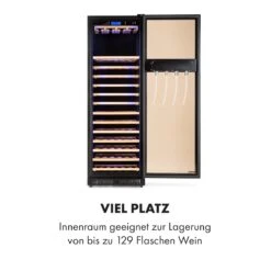 First Class 129 Weinkühlschrank 4 Dispenser 129Fl 5-22°C Touch Glastür -Bestes Haushaltsgeräte Geschäft 10034565 de 0005 logo