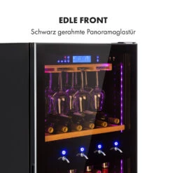 First Class 129 Weinkühlschrank 4 Dispenser 129Fl 5-22°C Touch Glastür -Bestes Haushaltsgeräte Geschäft 10034565 de 0008 logo