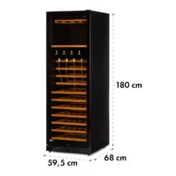 First Class 129 Weinkühlschrank 4 Dispenser 129Fl 5-22°C Touch Glastür -Bestes Haushaltsgeräte Geschäft 10034565 yy 0009 logo