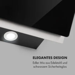 Alessia Dunstabzugshaube Kopffreihaube 350 M³/h Push Control Schwarz -Bestes Haushaltsgeräte Geschäft 10034717 de 0003 logo