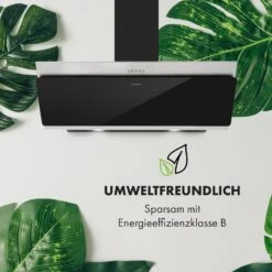 Alessia Dunstabzugshaube Kopffreihaube 350 M³/h Push Control Schwarz -Bestes Haushaltsgeräte Geschäft 10034717 de 0006 logo