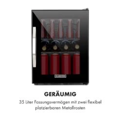 Beersafe M Onyx Kühlschrank 33 Liter 2 Böden Panoramaglastür 13 Beersafe M Onyx Kühlschrank 33 Liter 2 Böden Panoramaglastür -Bestes Haushaltsgeräte Geschäft 10034847 de 0004 logo