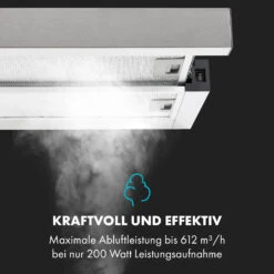 Viola Dunstabzugshaube Edelstahl 59,6 Cm 612m³/h EEK A Silber -Bestes Haushaltsgeräte Geschäft 10034862 de 0004 logo