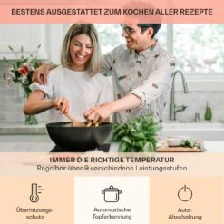 Kochheld Doppel-Induktionskochfeld 2900W Dreh-Regler Glas Schwarz 13 Kochheld Doppel-Induktionskochfeld 2900W Dreh-Regler Glas Schwarz -Bestes Haushaltsgeräte Geschäft 10034946 de 0005 usp