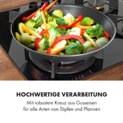 Goldflame 4 Gaskochfeld 4-flammig Messing-Brenner Glaskeramik Schwarz -Bestes Haushaltsgeräte Geschäft 10034972 de 0007 logo