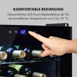 Shiraz 20 Uno Weinkühlschrank 53l 20Fl Touch-Bedienfeld 5-18°C -Bestes Haushaltsgeräte Geschäft 10035027 de 0004 logo