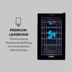 Shiraz 24 Uno Weinkühlschrank 63l 24Fl Touch-Bedienfeld 5-18°C -Bestes Haushaltsgeräte Geschäft 10035028 de 0005 logo