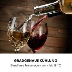 Vinamour 48 Uno Weinkühlschrank 128l 48Fl 3 Einschübe 4-18°C -Bestes Haushaltsgeräte Geschäft 10035066 de 0004 logo