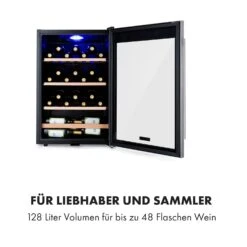 Vinamour 48 Uno Weinkühlschrank 128l 48Fl 3 Einschübe 4-18°C -Bestes Haushaltsgeräte Geschäft 10035066 de 0005 logo