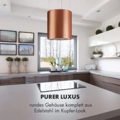 Barett Inselabzugshaube Ø35cm Umluft 558 M³/h LED Aktivkohlefilter -Bestes Haushaltsgeräte Geschäft 10035165 de 0004 logo